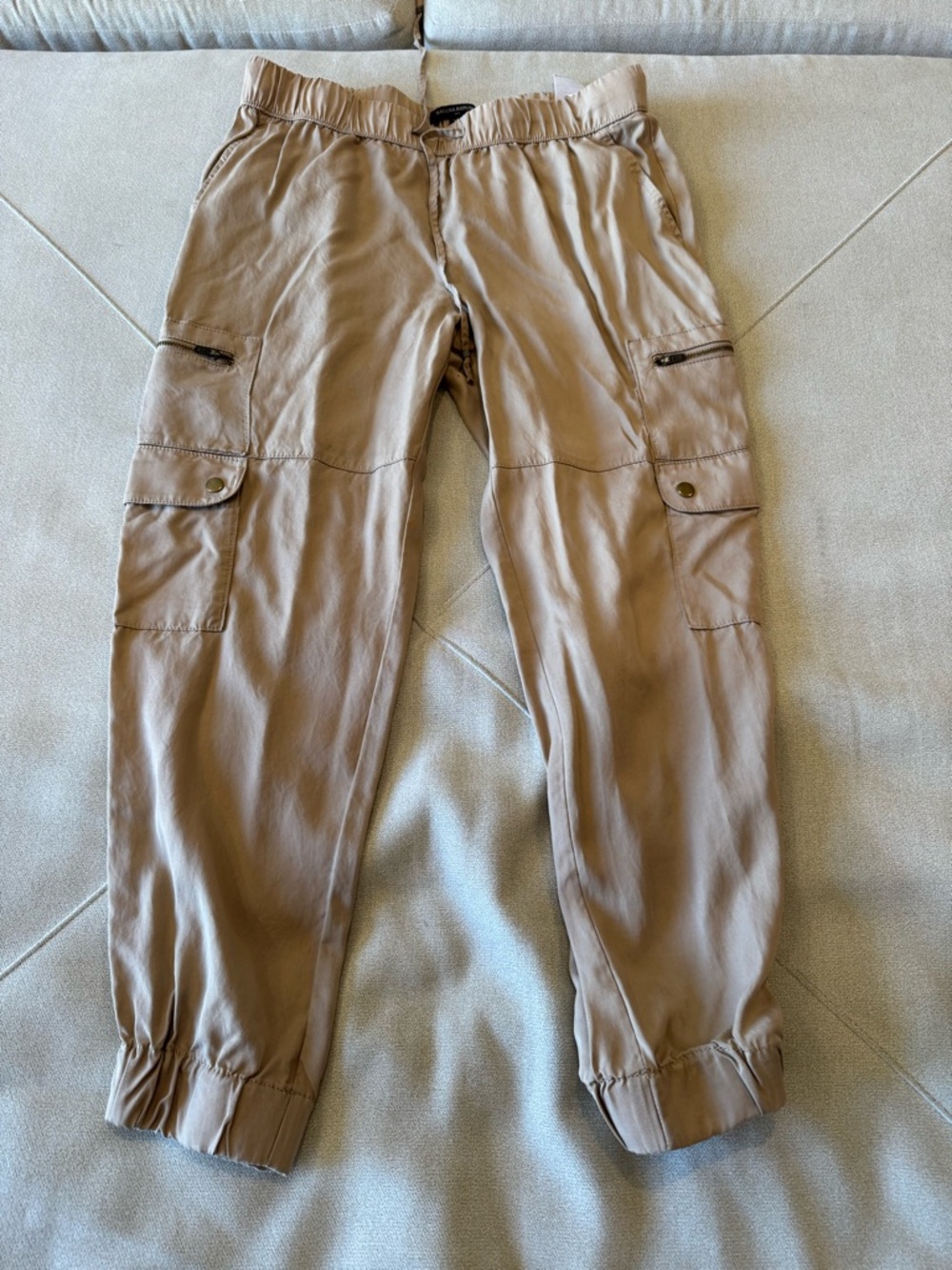 Banana Republic Women’s Cargo Jogger Pants - Light Brown